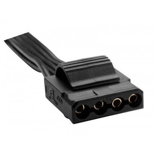 Corsair HX Series Molex Peripheral Cable with 4 Connectors Compatible with HX450, HX520, HX620 and HX650