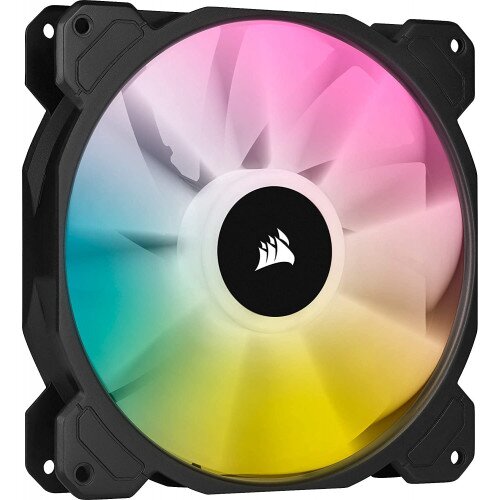 Corsair iCUE SP140 RGB Elite Performance PWM Case Fan - Single Pack - 140mm x 25mm - Black