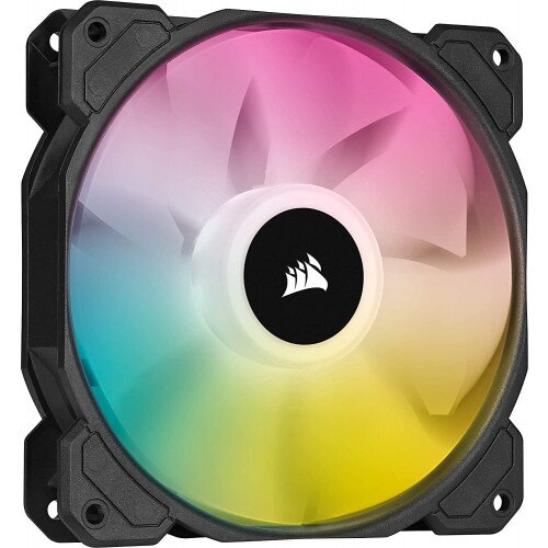 Corsair iCUE SP120 RGB Elite Performance PWM Case Fan - Single Pack - 120mm x 25mm - Black