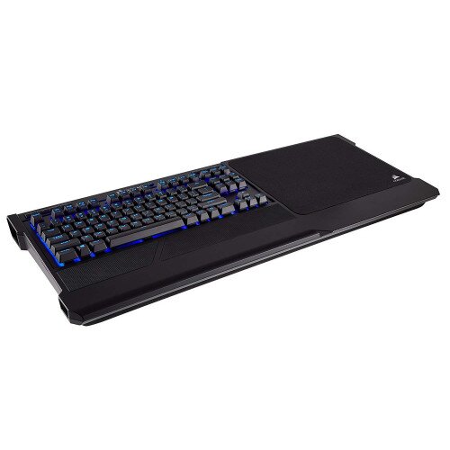 Corsair K63 Wireless Mechanical Gaming Keyboard and Gaming Lapboard Combo - Blue LED - Cherry MX Red