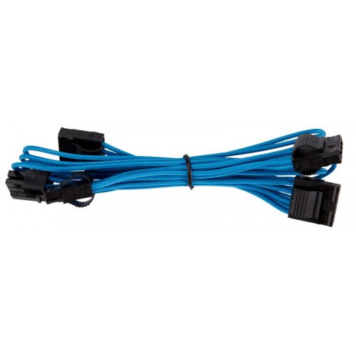 Corsair Premium Individually Sleeved Peripheral Cable, Type 4 (Generation 3) - Blue