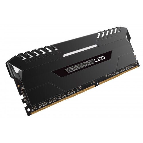 Corsair Vengeance LED - 32GB (2 x 16GB) DDR4 DRAM - 3000MHz C15 Memory Kit - White LED