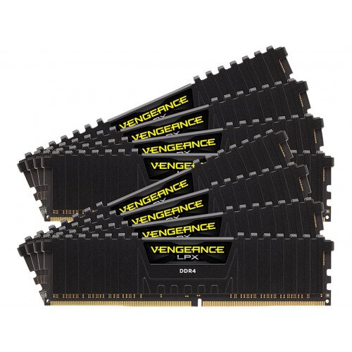 Corsair VENGEANCE LPX 256GB (8 x 32GB) DDR4 DRAM 2666MHz C16 Memory Kit - Black