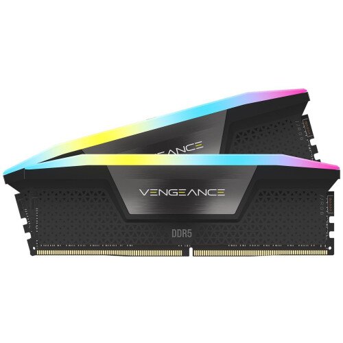 Corsair Vengeance RGB 32GB (2x16GB) DDR5 DRAM 7800MT/s CL36 Memory Kit - Black