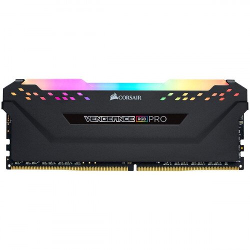 Corsair VENGEANCE RGB PRO DDR4 DRAM Memory Kit - Black - 32GB Kit (2 x 16GB) - 3600MHz C18