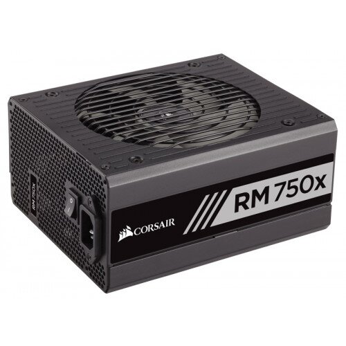 Corsair RMx Series RM750x Power Supply - 750 Watt 80 PLUS Gold Certified Fully Modular PSU - Black