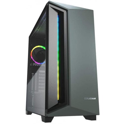 COUGAR DarkBlader X7 Distinctive RGB Mid-Tower Case - Midnight Green