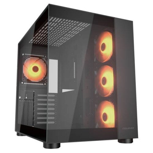 COUGAR FV150 RGB Mid Tower Case - Black