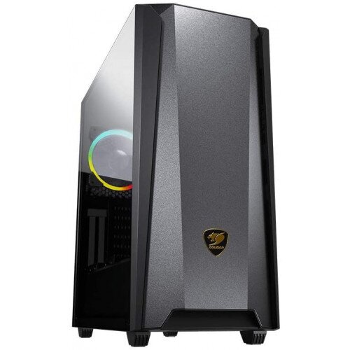 COUGAR MX660 Iron RGB Advanced Mid-Tower Case - Dark Black