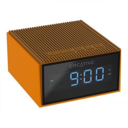 Creative Labs Chrono Portable Splash-Proof Bluetooth Speaker - Brown