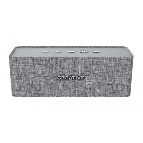Creative Labs NUNO Portable Bluetooth Speaker - Heather Gray