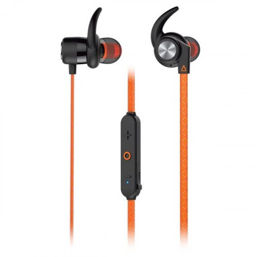 Creative Labs Outlier Sports Ultra-Light Wireless Sweatproof In-Ear Headphones - Fiery Orange