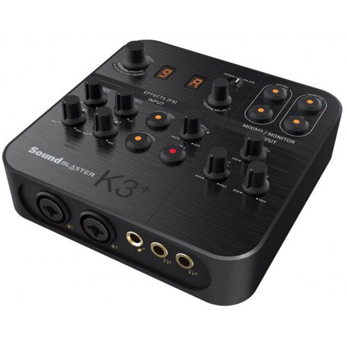 Creative Labs Sound Blaster K3+ USB-Powered Recording and Streaming Mixer