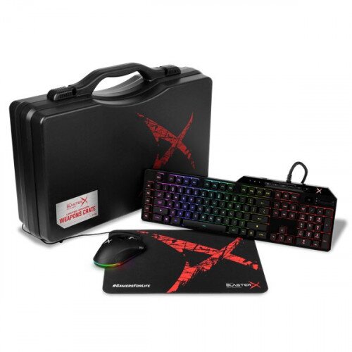 Creative Labs Sound BlasterX Weapons Crate Limited Edition PC Gaming Peripherals