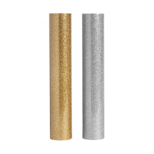 Cricut Bulk Glitter Iron-On Value Rolls, Metallics
