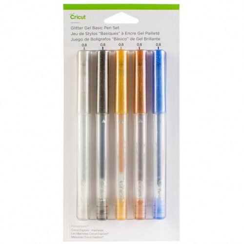 Cricut Glitter Gel Pen Set, Basics (5 ct.)