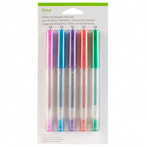 Cricut Glitter Gel Pen Set, Brights (5 ct.)