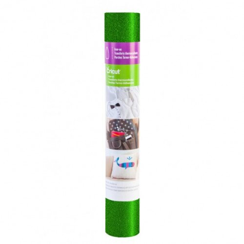 Cricut Glitter Iron-on - Kelly