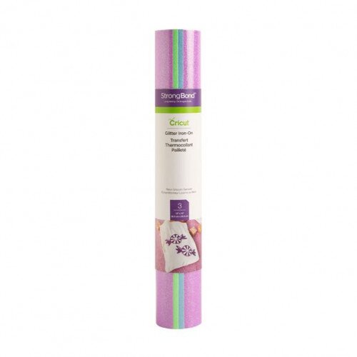 Cricut Glitter Iron-On Sampler, Neon Unicorn