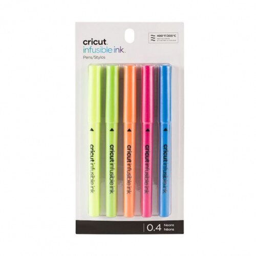 Cricut Infusible Ink Pens (0.4), Neons (5 ct)