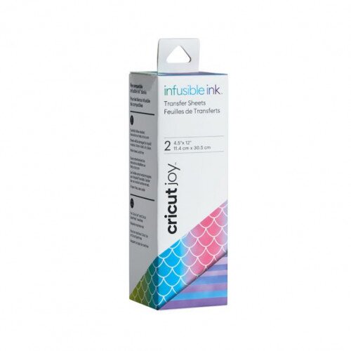 Cricut Joy Infusible Ink Transfer Sheets Patterns (2 ct) - Mermaid Rainbow