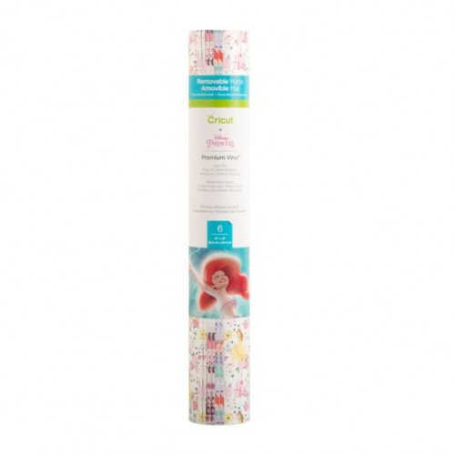 Cricut Premium Vinyl Patterned Sampler, Princess Wishes Removable
