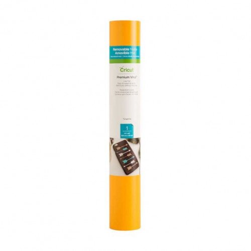 Cricut Premium Vinyl Removable - Tangerine