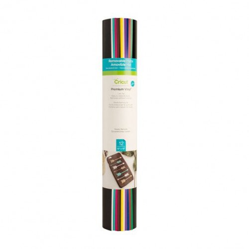 Cricut Premium Vinyl Sampler, Variety Removable (12 ct) - 2004327