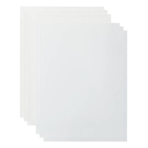 Cricut Printable Waterproof Sticker Set US Letter (6 ct) - Transparent