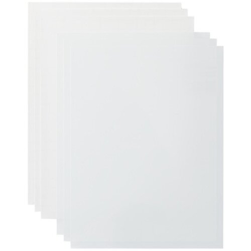 Cricut Printable Waterproof Sticker Set US Letter (6 ct) - White