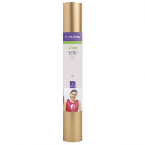 Cricut SportFlex Iron-On - Gold