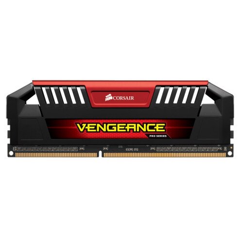Corsair Vengeance Pro Series - 32GB (4 x 8GB) DDR3 DRAM 1600MHz C9 Memory Kit - Red