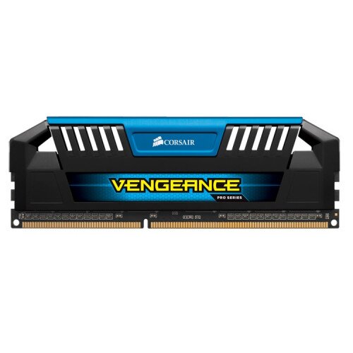 Corsair Vengeance Pro Series - 32GB (4 x 8GB) DDR3 DRAM 1600MHz C9 Memory Kit - Blue