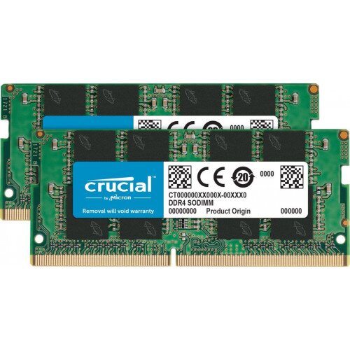 Crucial CT2K8G4SFS8266 16GB Kit (2 x 8GB) DDR4-2666 SODIMM Memory