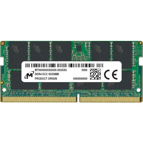 Crucial DDR4 ECC SODIMM 32GB 2Rx8 2666 CL19 Memory