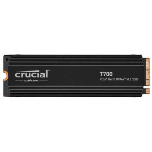 Crucial T700 PCIe Gen5 NVMe M.2 SSD With Heatsink - 1TB