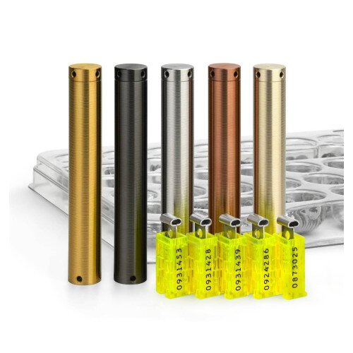 Cryptosteel Seed24 MAX QUINTET - Classic + Dim Ore + Blonde + Spark Yellow + Noir