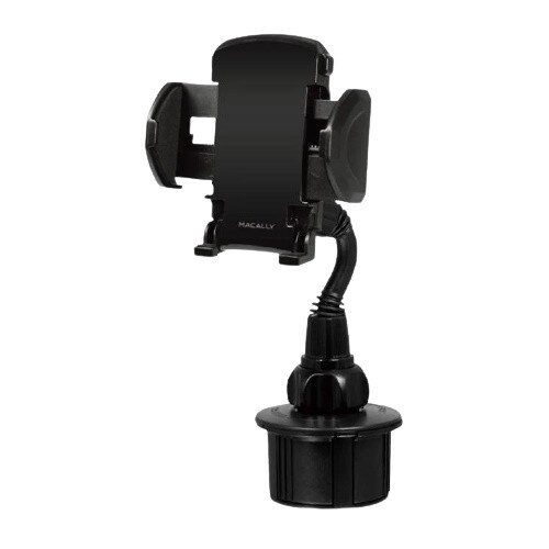 Macally Adjustable Automobile Cup Holder Mount for Smartphones
