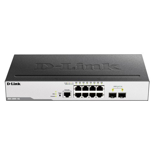 D-Link 10-Port Layer-2 Managed Gigabit Switch