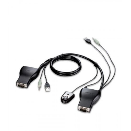 D-Link 2-Port USB KVM Switch with Audio Support