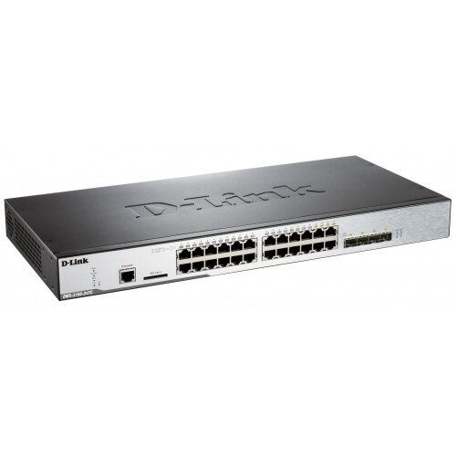 D-Link 20-Port Gigabit Unified Wireless Switch with 4 Gigabit Combo BASE-T/SFP Ports