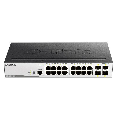 D-Link 20-Port Layer-2 Managed Gigabit Switch