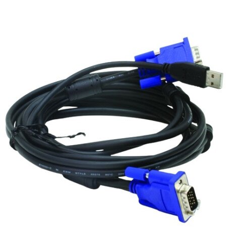 D-Link 2 IN 1 Monitor/USB KVM Cable