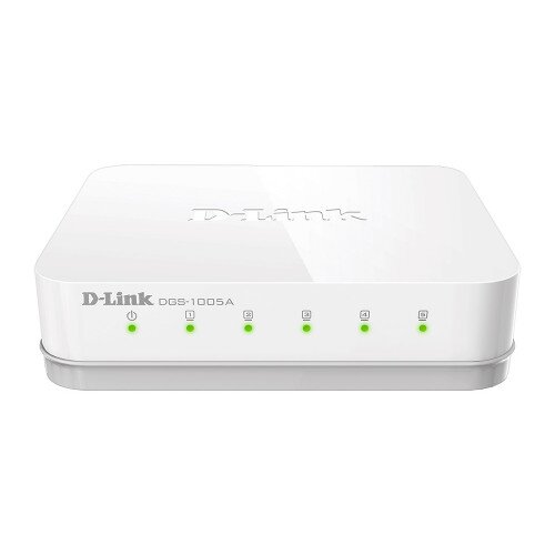 D-Link 5-Port Gigabit Unmanaged Desktop Switch - DGS-1005A