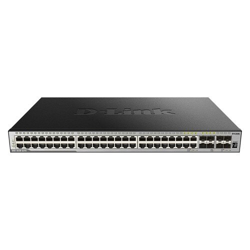 D-Link 52-Port Layer 3 Stackable Managed Gigabit Switch