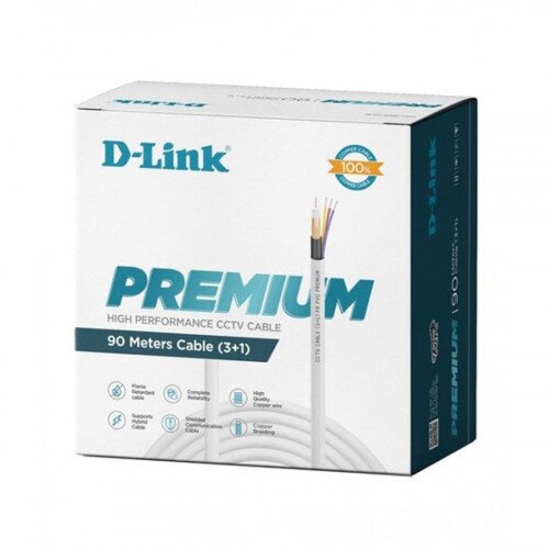D-Link 90m Premium CCTV Cable