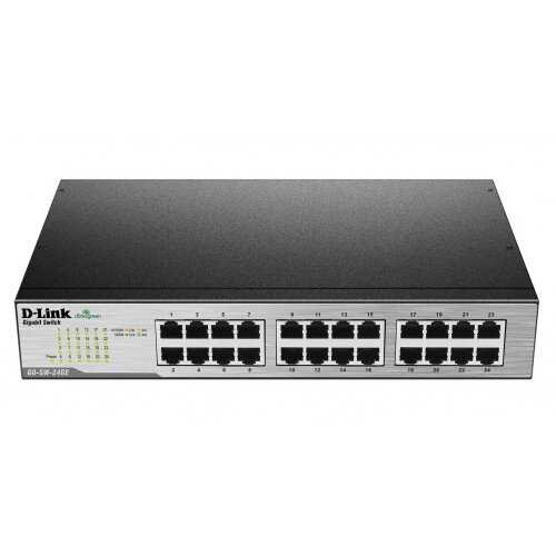 D-Link 24-Port Gigabit Unmanaged Metal Desktop or Rackmount Switch