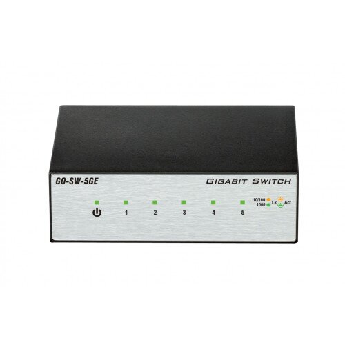 D-Link 5-Port Gigabit Unmanaged Metal Desktop Switch