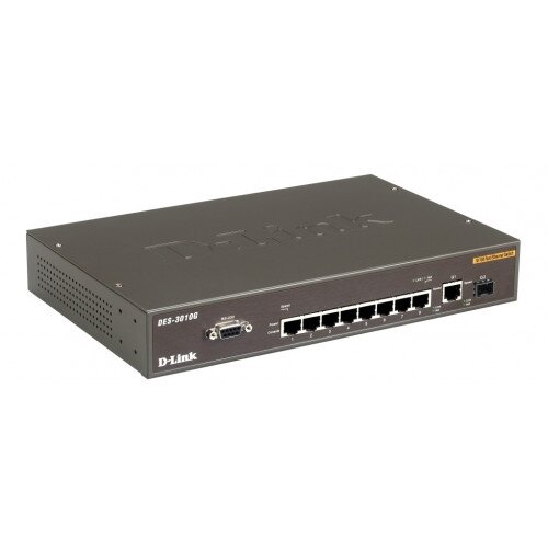 D-Link Layer 2 Managed 8‑Port 10 100Mbps Switch
