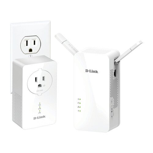D-Link PowerLine AV2 1000 Wi-Fi AC1200 Starter Kit